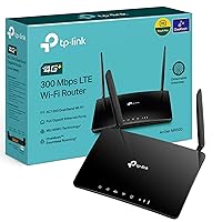 TP-Link AC1200 4G+ Cat6 Wireless Dual Band Gigabit Router, 4G router with Nano sim slot Unlocked, MU-MIMO technology, No Configuration required, UK Plug (Archer MR505)