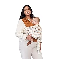 Moby Easy-Wrap Carrier | Baby Carrier and Wrap in One for Mothers, Fathers, and Caregivers | Newborns, Infants, and Toddlers | Can Carry Babies up to 33 lbs | Disney's Winnie The Pooh Playtime Pals