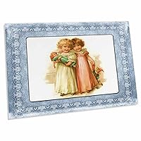 3dRose Victorian Girls and Their Dolls - Desk Pad Place Mats (dpd-183018-1)