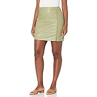 KENDALL + KYLIE Women's Plus Size Side Slit Mini Skirt