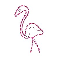 Decorative LED Rope Lights- 2 Foot Pink Flamingo