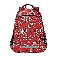 ALAZA Ornament Paisley Print Boho Backpack Purse for Women Men Personalized Laptop Notebook Tablet School Bag Stylish Casual Daypack, 13 14 15.6 inch