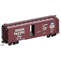 Bachmann Industries Inc. AAR 40' Steel Box Car UP - Automated Railway - N Scale, Brown