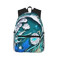 Blue fly Dragonfly Trendy Casual Backpack - Stylish Bookbag And Travel,Mini Backpack,Bookbag For Men