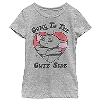THE MANDALORIAN Girl's Star Wars Grogu Cute Lord T-Shirt
