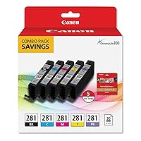 Canon CLI-281 BKCMYPB / 20 Sheets 5