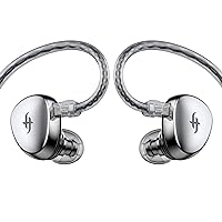 EA500 Hi-Res in Ear Monitor Headphone with Detachable Cable, Dynamic Driver IEM Earphone for Musicians, Clear Sound Deep Bass, HiFi Stereo Wired Earbuds for Smartphones and Audio Players