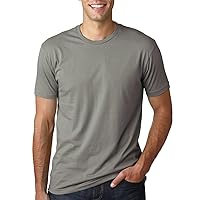 Next Level Mens Premium Fitted Short-Sleeve Crew T-Shirt - Military Green + Warm Grey (2 Pack) - X-Small