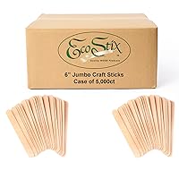 Jumbo Craft Sticks. Case of 5000 ct