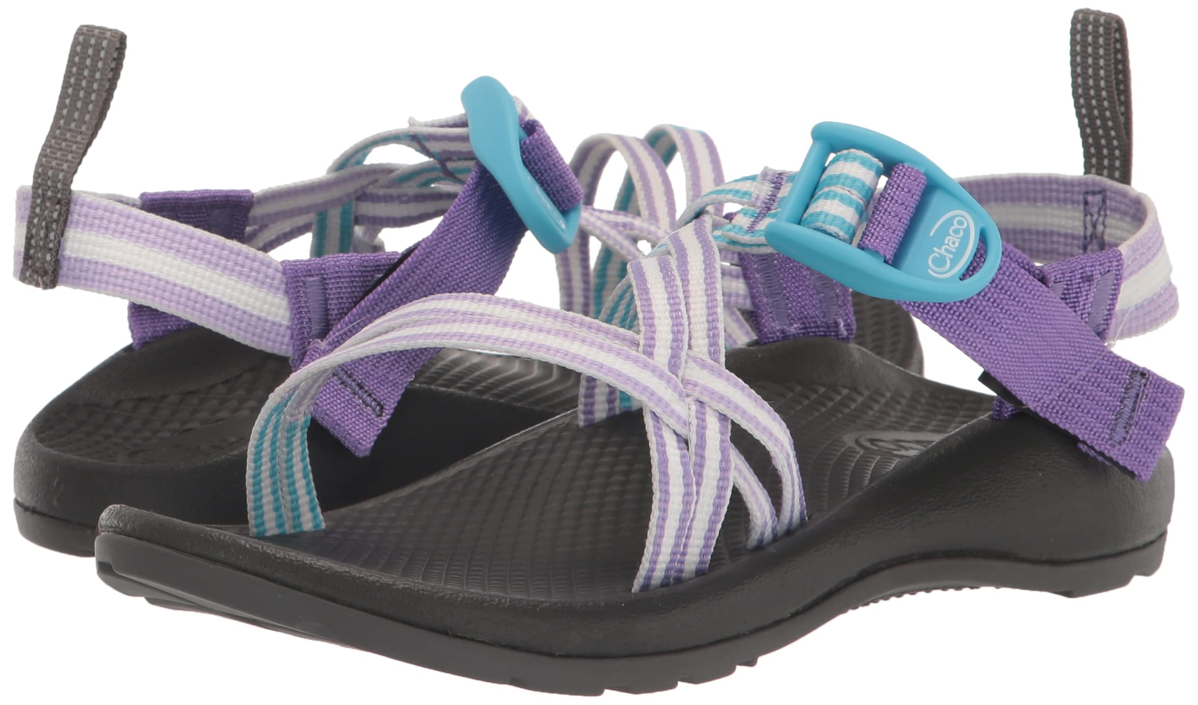 Chaco ZX1 Ecotread Kids Sandal, Vary Purple Rose, 13 US Unisex Big