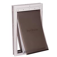 PetSafe Extreme Weather Energy Efficient Pet Door - 3 Flap System - For Large Dogs Up to 100 lb