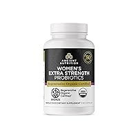 Ancient Nutrition Regenerative Organic Certified Probiotics for Women, Probiotics Women’s Extra Strength, Healthy Digestion and Immune System Function Support, 25 Billion CFUs* Per Serving, 60 Count