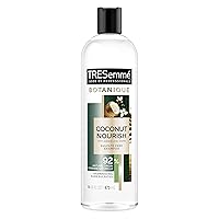 TRESemmé Botanique Shampoo for Dry, Frizzy Hair Botanique Coconut Nourish 92% Derived Natural Materials with Professional Performance for dry hair 16 oz