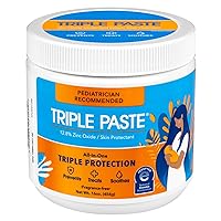 Diaper Rash Cream for Baby - 16 Oz Tub - Zinc Oxide Ointment Treats, Soothes and Prevents Diaper Rash - Pediatrician-Recommended Hypoallergenic Formula with Soothing Botanicals