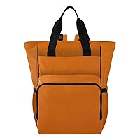xigua Orange Diaper Bag Backpack,Large Capacity Kids Bags Multifunction Travel Diaper Bags with Stroller Straps for Travel, Shopping, Going out45