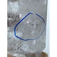 PEKMAR Real Tibet Himalayan High Altitude Enhydro Crystal Quartz 3.66 Inch with 1 Easily Visible Moving Bubble