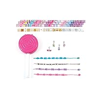 Make It Real: Shrink Magic: Sweet & Sour Lollipop Bracelet Kits - 2 Pack - DIY Jewelry Sets, Use A Hair Dryer to Shrink & Style, Girls & Kids Ages 8+