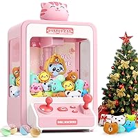 Claw Machine for Kids Large, Mini Claw Machines for Adults Boys Girls, Kids Candy Story Vending Prize Machine Dispenser with Toys Inside, The Real Electronic Arcade Crane Game Machine Full Size