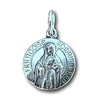 Sterling Silver St Frances of Rome Medal - Antique Reproduction