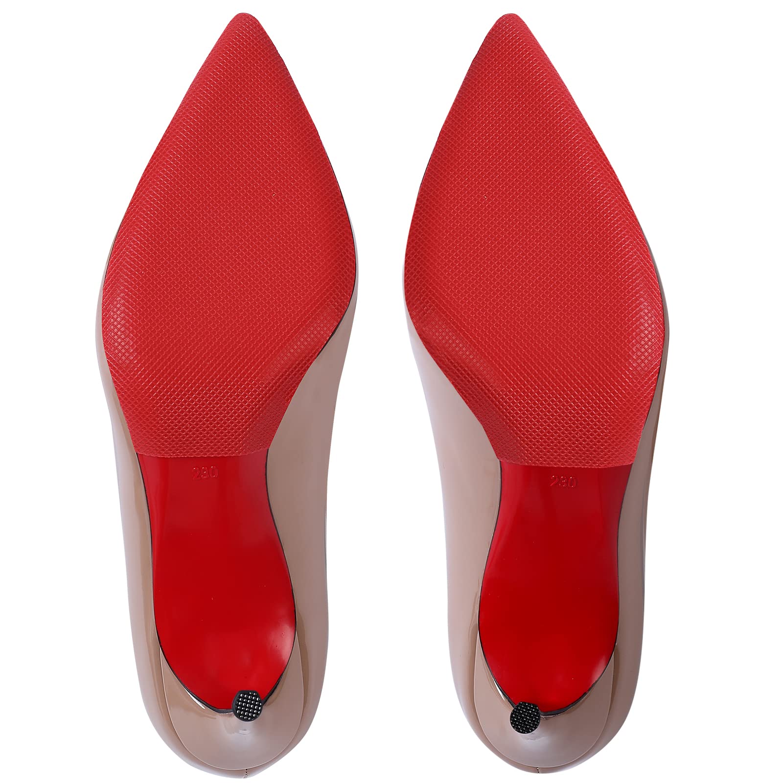 CZBYXA12 Red Shoe Sole Protector for Womens High-Heels,Red Bottom  Protectors,Shoe Grips on Bottom of Shoes,Non Slip Shoe Pads,Shoe Sole  Guard,Soul