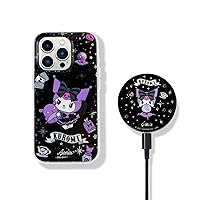 Sonix x Sanrio Case + MagLink Charger (Kuromi) for MagSafe iPhone 15 Pro | Kuromi Fortune Teller