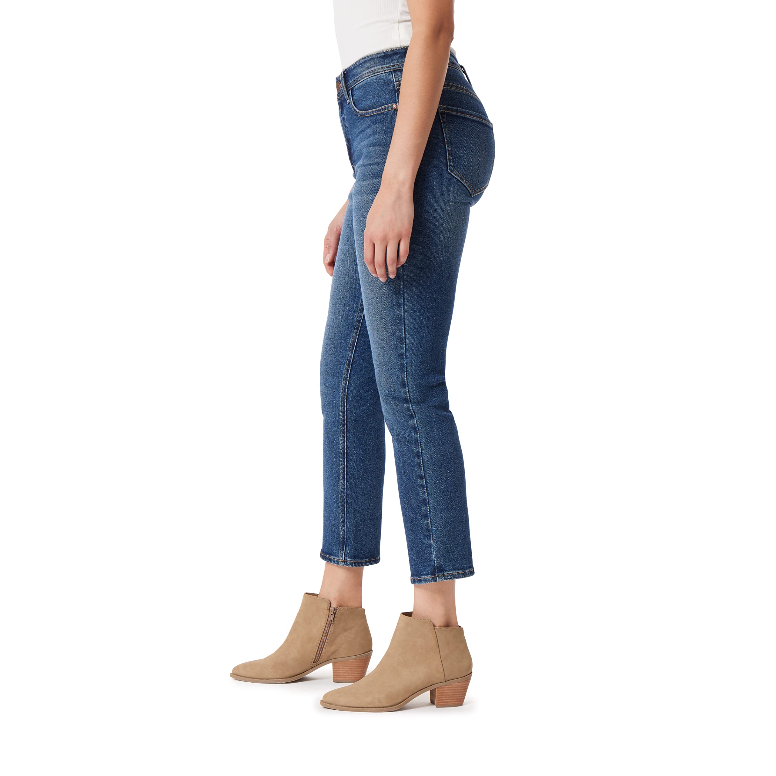 Angels Forever Young Women's Forever Slim Ankle High-Rise Jeans (Standard and Plus)