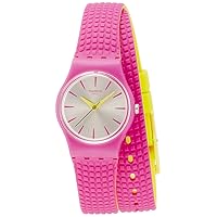 Swatch FIOCCOROSA Silicone Ladies Watch LP143