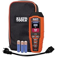 Klein Tools RT390 Circuit Analyzer with Large LCD, Identifies Wiring Faults, GFCI and AFCI Tester, Voltage Drop, Displays Trip Time