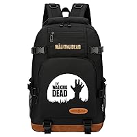 Teen The Walking Dead Large Capacity Rucksack-Lightweight Bookbag Durable Laptop Bagpack