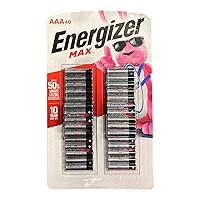 Energizer MAX AAA Alkaline Batteries (40 Pack)