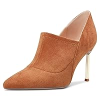 Castamere Women Stiletto High Heel Pointed Toe Slip-on Pumps Wedding Office 3.3 Inches Heels