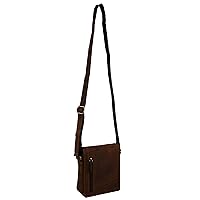Visconti Women's Oiled Leather Cross Body/Shoulder Bad By ; Merlin Travel