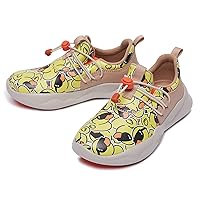 UIN Kid's Fashion Sneakers Lightweight Casual Comfortable Boys Girls Funny Painted Travel Shoes Mijas