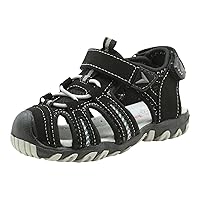 Kids Infant Boys Sandals Kids Closed Toe Outdoor Hiking Sandal Lightweight Athletic Adjustable Strap Summer Shoes