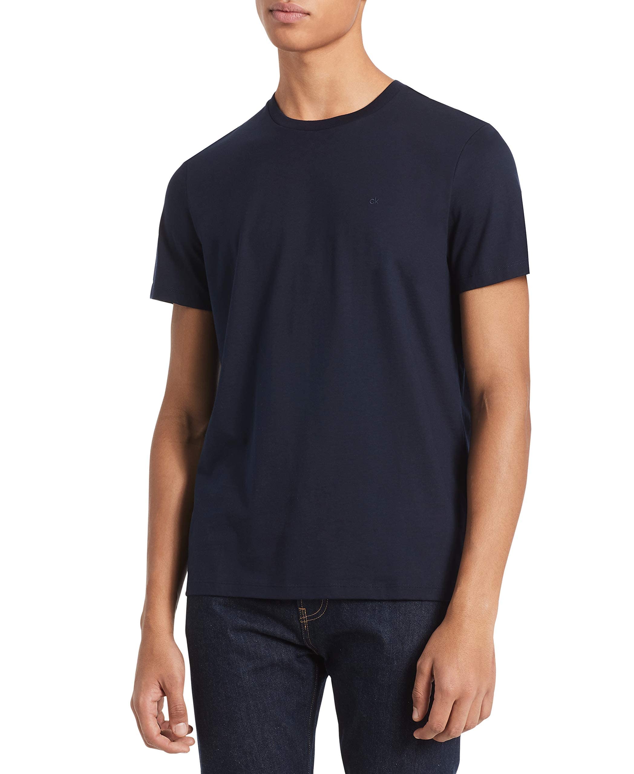 Mua Calvin Klein Men's Short Sleeve Crew Neck Liquid Touch Cotton T-shirt  With Uv Protection trên Amazon Mỹ chính hãng 2023 | Giaonhan247