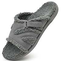 KuaiLu Womens Fashion Orthotic Slides Ladies Lightweight Athletic Yoga Mat Sandals Slip On Thick Cushion Slippers Sandals With Comfortable Plantar Fasciitis Arch Support