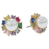 Kate Spade New York Candy Shop Pearl Halo Studs Earrings