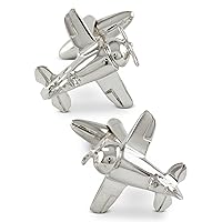 Gee Bee Airplane Cufflinks Sterling Silver Handcrafted