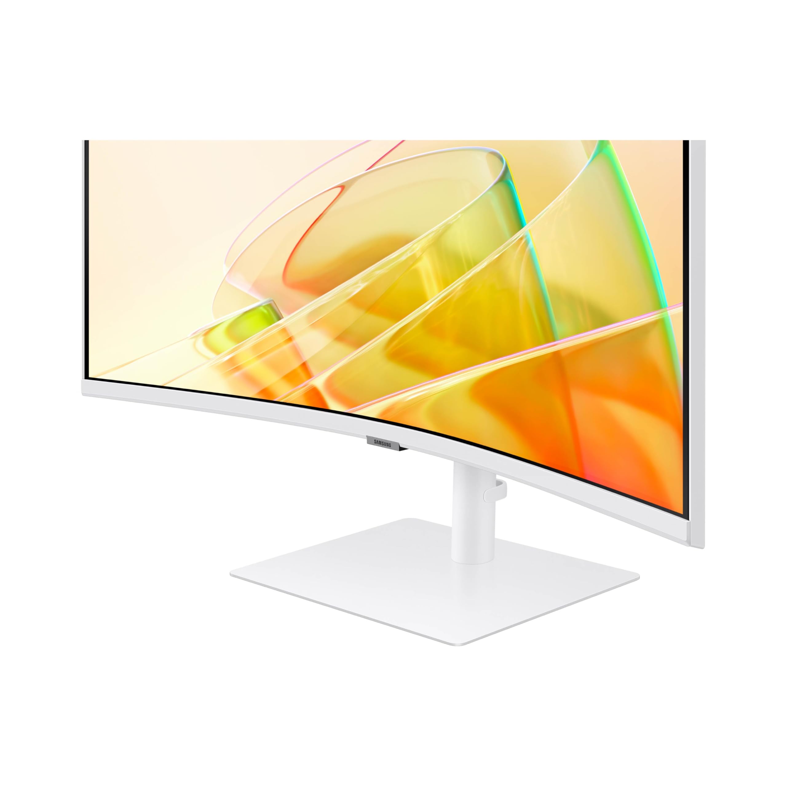SAMSUNG 34-Inch ViewFinity S65TC Series Ultra-WQHD 1000R Curved Computer Monitor, HDR10, 100Hz, AMD FreeSync, Thunderbolt 4, Height Adjustable Stand, Built-in Speakers, Eye Care, LS34C650TANXGO, 2024