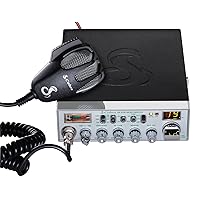 Cobra 29 NW AM/FM Classic Professional CB Radio - Easy to Operate Emergency Radio, Travel Essentials, Instant Channel 9/19, Full 40 Channels, SWR Calibration and NightWatch Illumination Display, Black