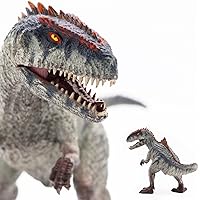 Gemini&Genius Giganotosaurus Dinosaur Toy for Kids, Giganotosaurus Dino Toy, Realistic Dinosaur Action Figure with Moveable Jaw, Gift for Boys and Girls Collection and Room Decor