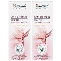 Anti-Breakage Hair Oil with Thistle and Amla for Damaged Hair and Split Ends 6.76 oz (200 ml) 2 PACK