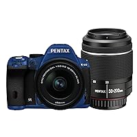 Pentax K-50 Weatherproof DSLR Bundle with 18-55mm and 50-200 WR Lenses Plus