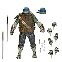 NECA Teenage Mutant Ninja Turtles (The Last Ronin) - 1:7 Scale Collectible Action Figure, Ultimate Leonardo