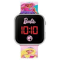 Barbie Multicoloured Strap LED Watch BDT4144ARG, Multicoloured, Modern