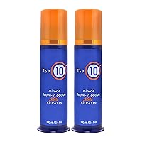 It's a 10 Haircare Miracle Leave-In Potion Plus Keratin, 3.4 fl. oz. (Pack of 2)