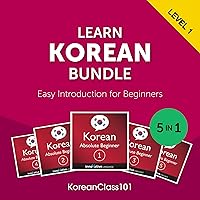Learn Korean Bundle - Easy Introduction for Beginners Learn Korean Bundle - Easy Introduction for Beginners Audible Audiobook