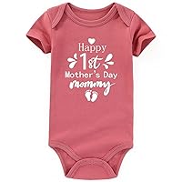 first mothers day mommy baby outfit Gifts happy 1st mothers day baby girl outfit boy Baby Clothes