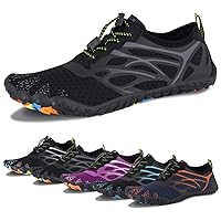 WateLves Water Shoes for Men Women Barefoot Quick-Dry Aqua Sock Outdoor Athletic Sport Shoes Kayaking Boating Hiking Surfing Walking