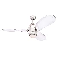Westinghouse Lighting Modern 122 cm LED Ceiling Fan Josef with Lighting and Remote Control